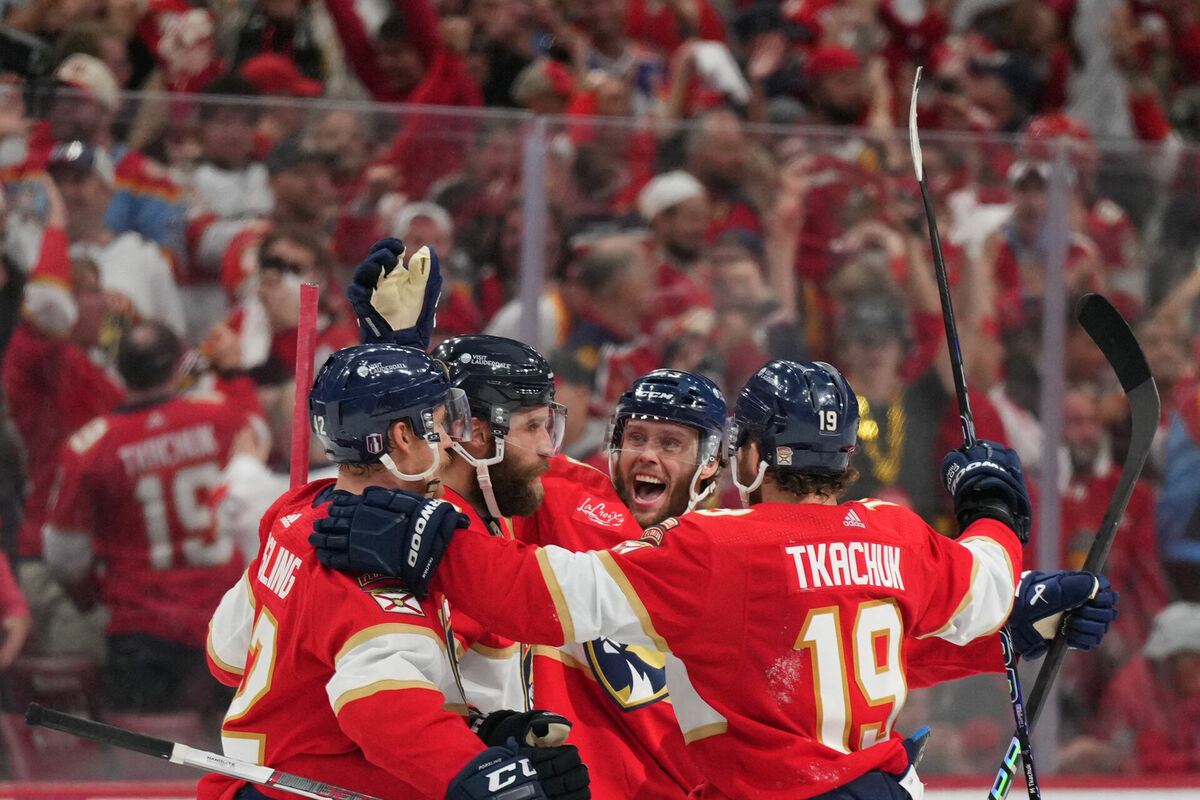 "Panthers" hokejisti. Foto: Jim Rassol-USA TODAY Sports