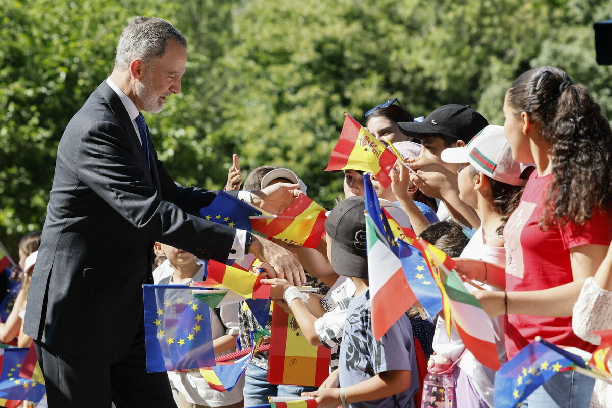 Spānijas karalis. Foto: EPA/BALLESTEROS/Scanpix