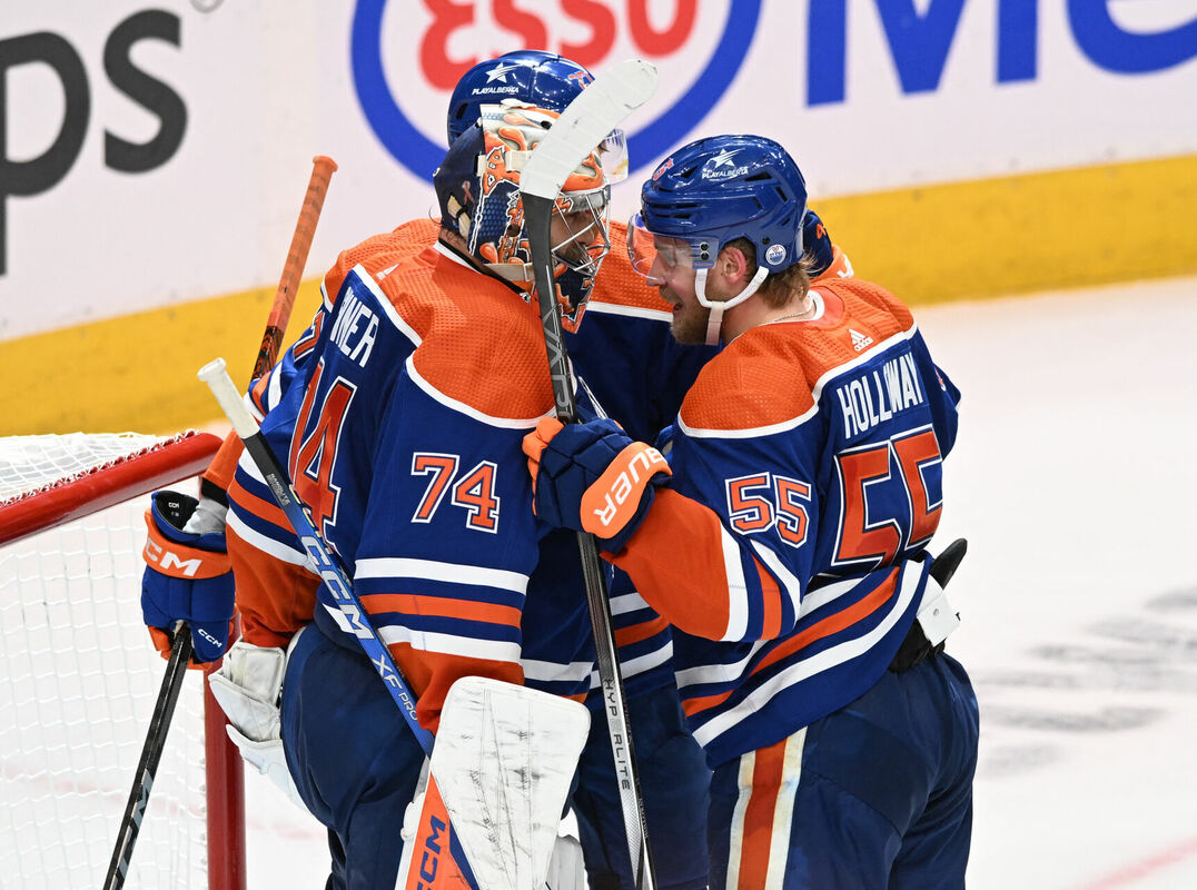 Edmontonas "Oilers"hokejisti Foto: Scanpix