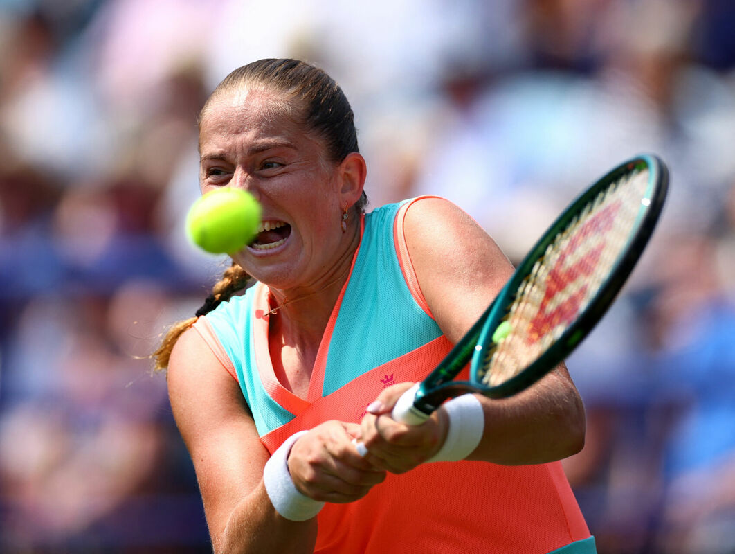 Aļona Ostapenko. Foto: scanpix/REUTERS