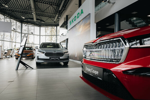 Škoda dīleru centrs  Pārdaugavā, foto: "Skandi Motors"