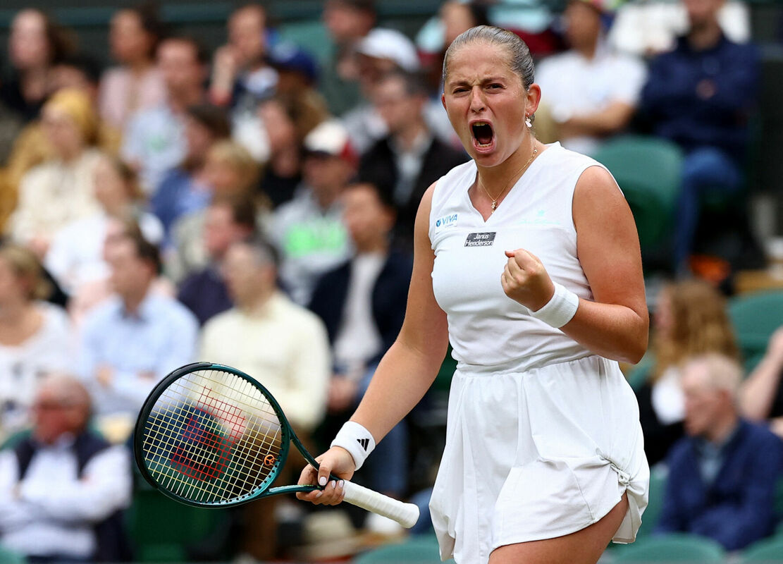 Aļona Ostapenko. Foto: scanpix/REUTERS