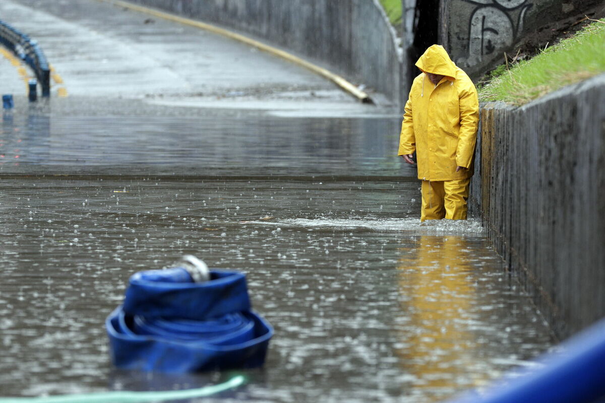 Plūdi, ilustratīvs attēls. Foto: scanpix/ EPA