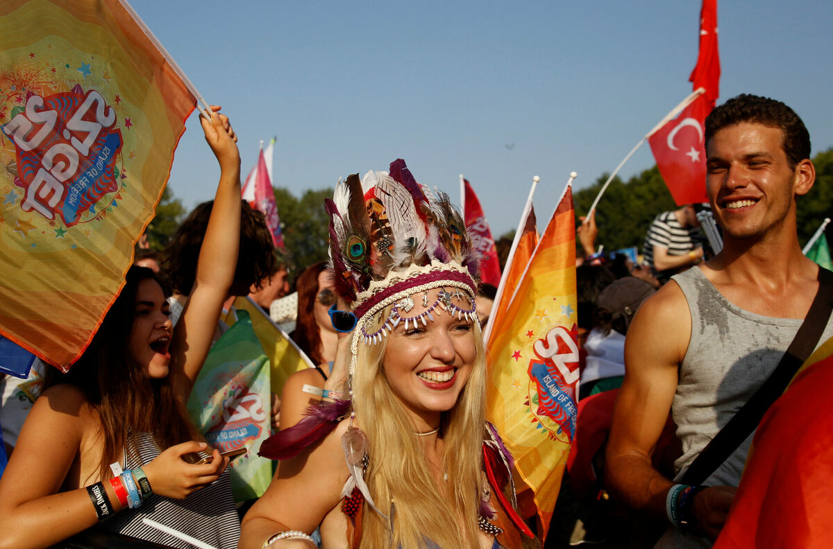 Sziget festivāls Ungārijā. Foto: scanpix/REUTERS