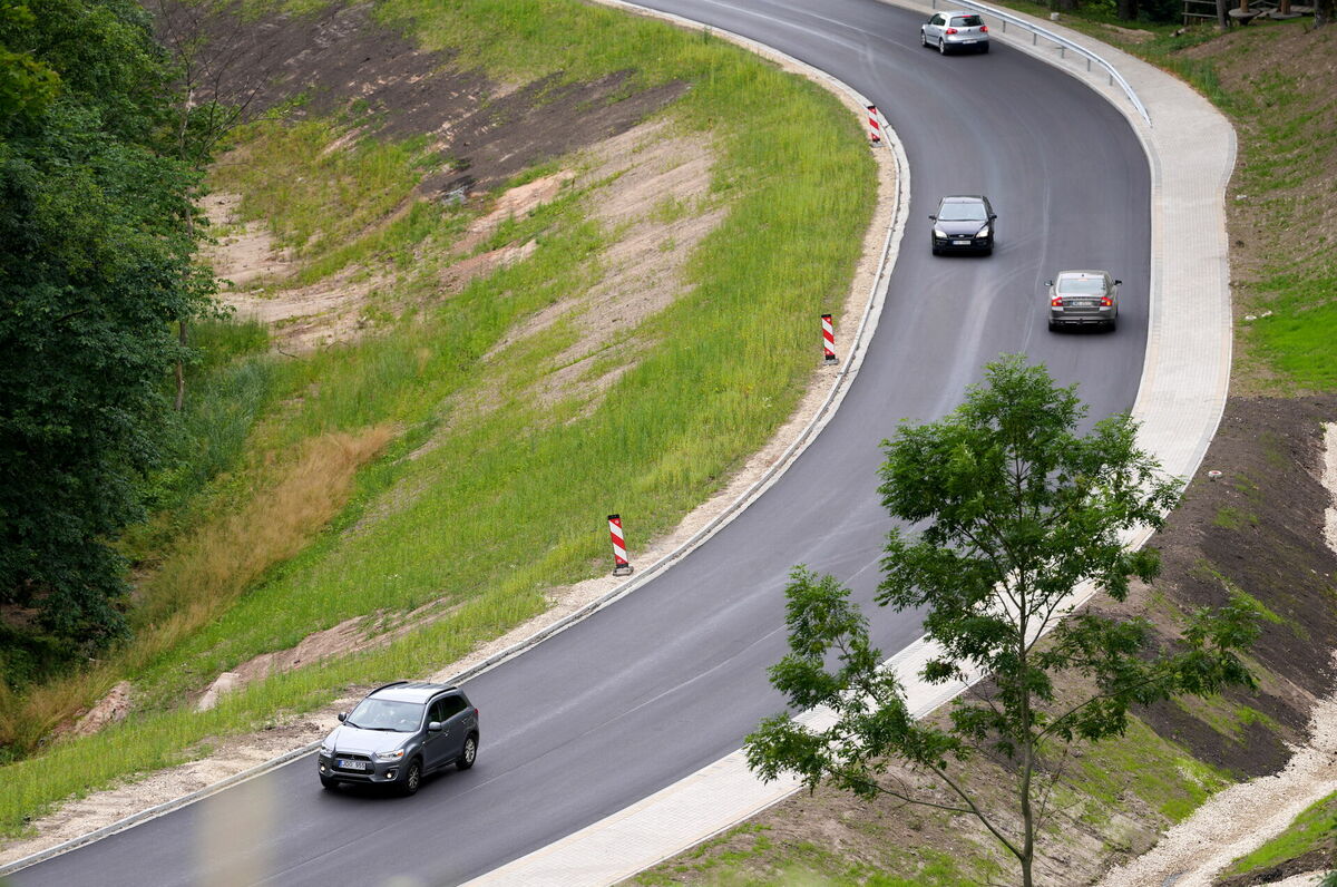 P8 autoceļš "Inciems—Sigulda—Ķegums". Foto: Paula Čurkste/LETA