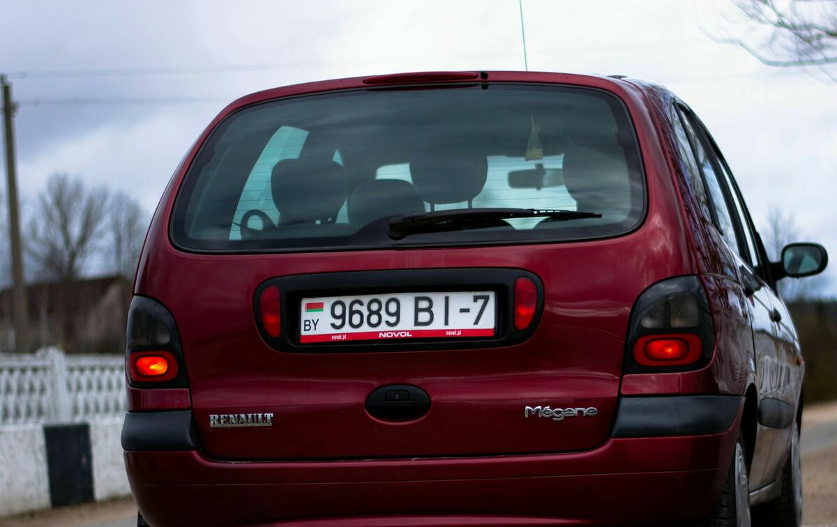 Baltkrievijā reģistrēts auto. Foto: Unisplash