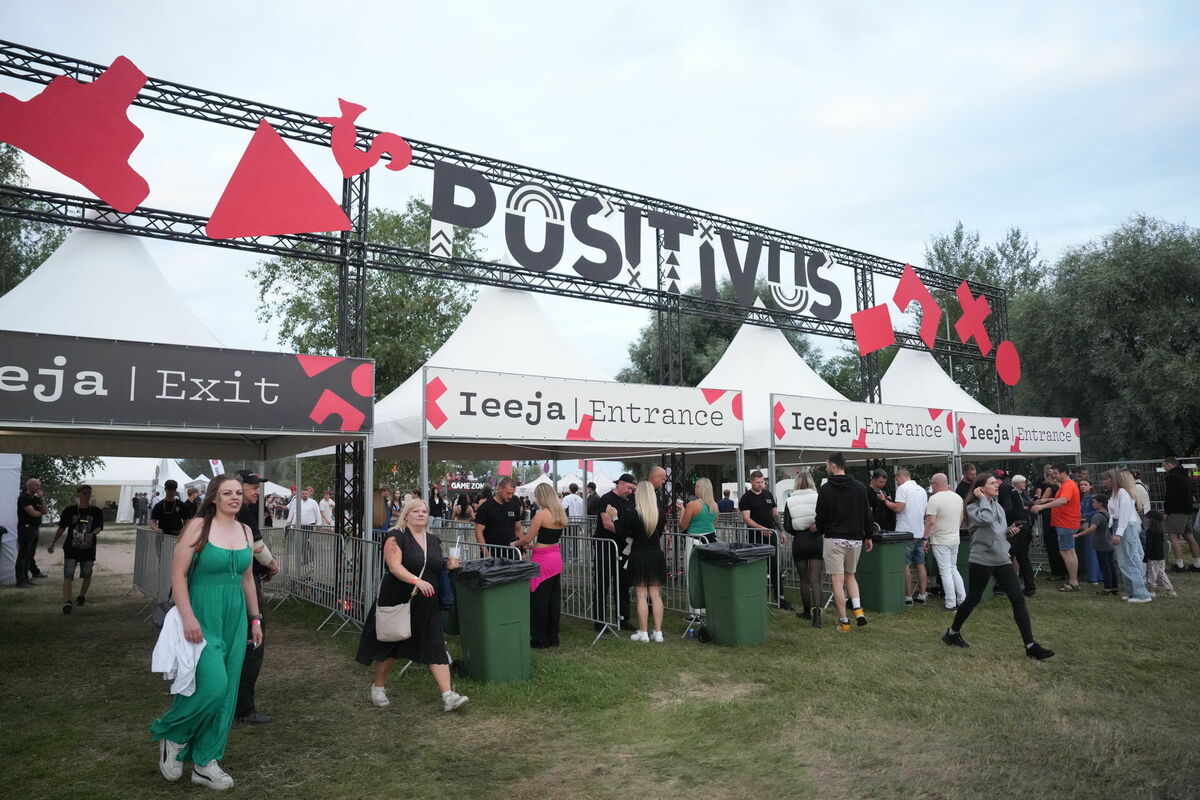 Festivāls "Positivus 2024" Foto: LETA