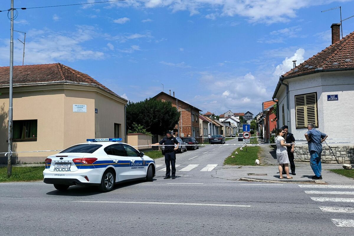 Pansionāts Horvātijā, kurā notika apšaude. Foot: scanpix/AFP