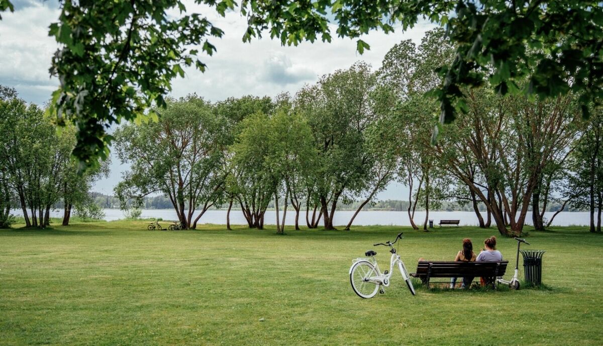 Daugavas peldvieta Ikšķilē. Foto: Ogres novada pašvaldība