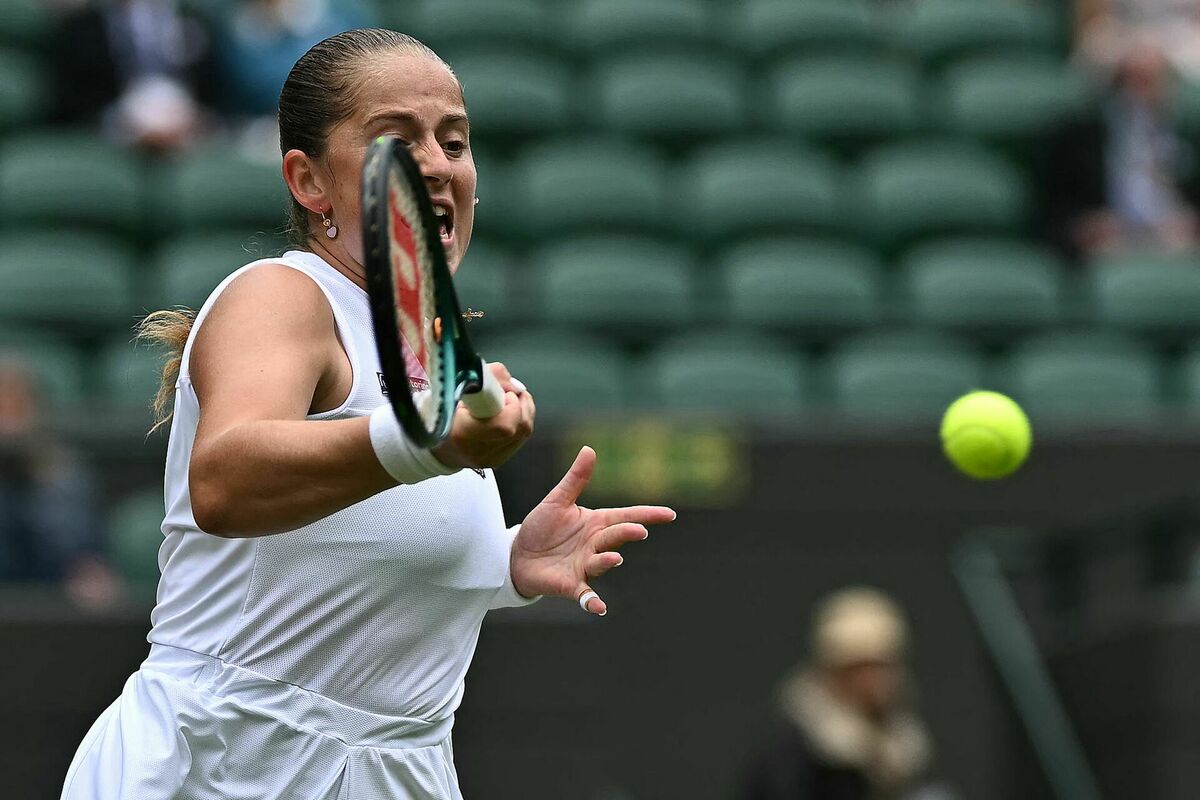 Aļona Ostapenko. Foto: scanpix/AFP