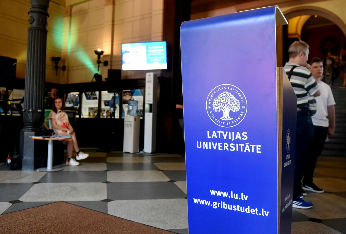 Latvijas Universitātē norisinās reflektantu pieteikšanās studijām Foto: LETA