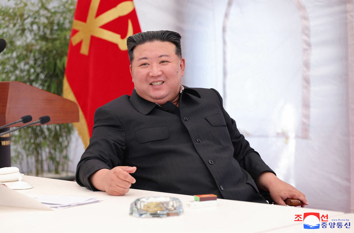 Ziemeļkorejas līderis Kims Čenuns. Foto: KCNA VIA KNS / AFP