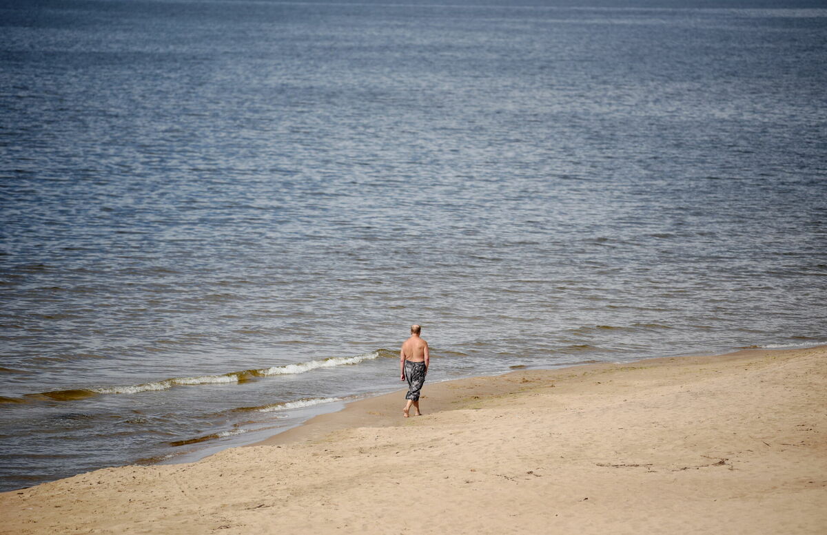 Pludmale. Foto: Zane Bitere/LETA