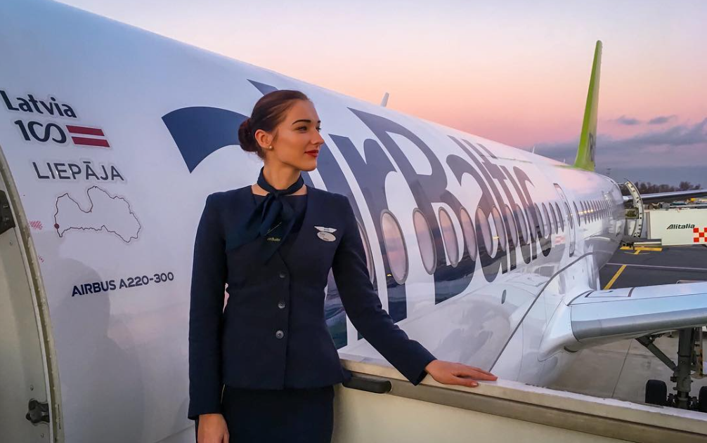 airBaltic lidmašīna "Liepāja". Foto: publicitātes attēls