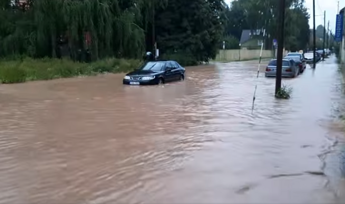 Plūdi Tartu. Foto: Facebook/Meljo Musto 