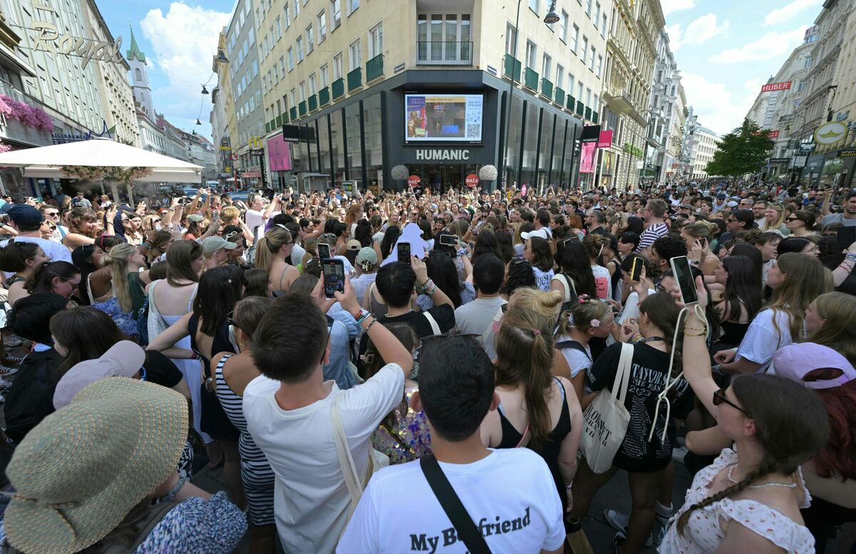 Teilores Sviftas fani Austrijā. Foto: ROLAND SCHLAGER / APA / AFP / Scanpix