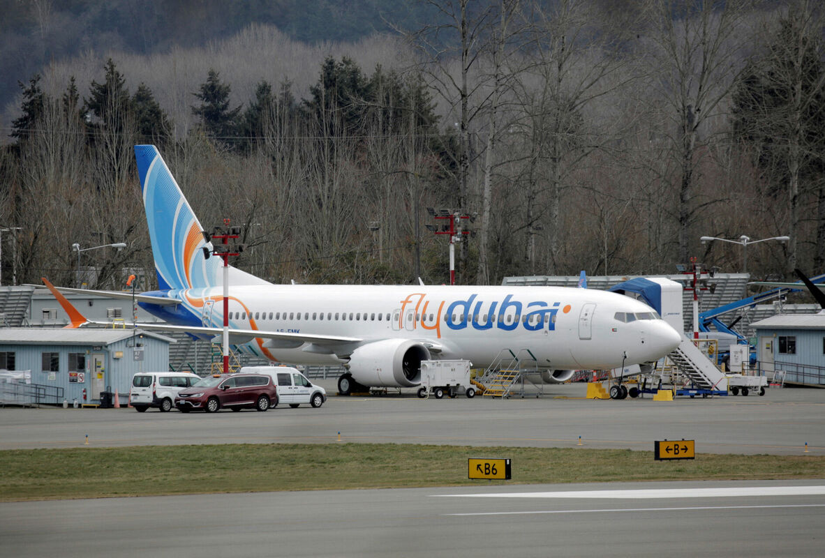 Flydubai lidmašīna. Foto: scanpix/ REUTERS/David Ryder