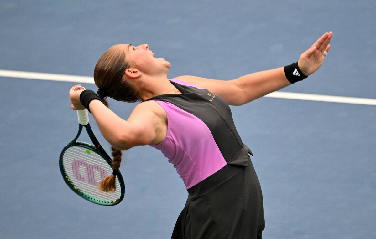 Aļona Ostapenko. Foto: Dan Hamilton-USA TODAY Sports/Scanpix