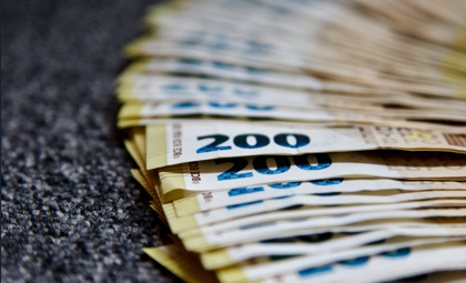 Eiro banknotes. Foto: Unsplash