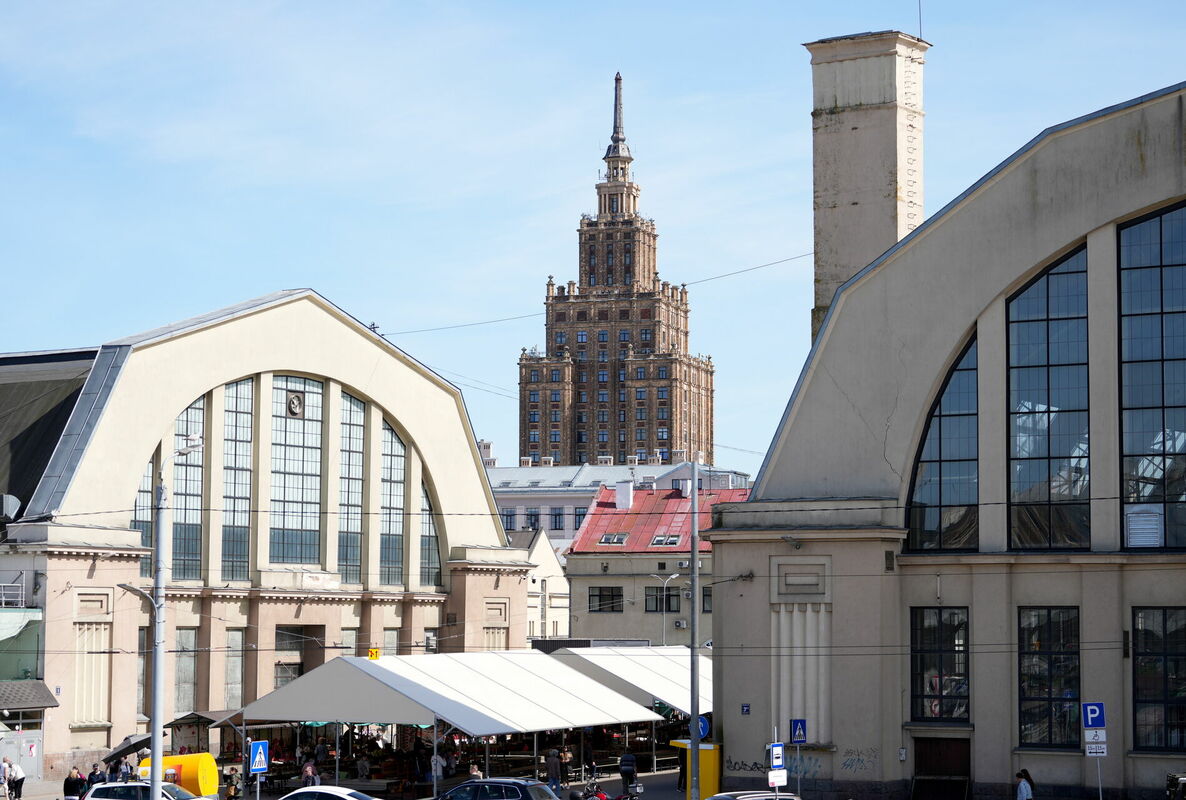 Rīgas centrāltirgus. Foto: Zane Bitere/LETA