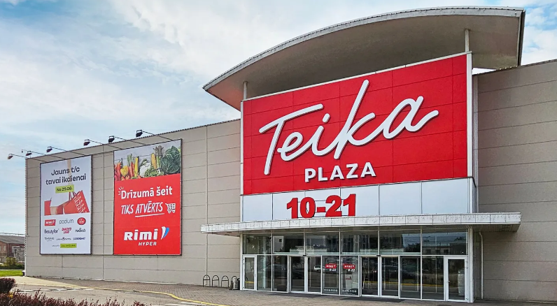 Tirdzniecības centrs Teika plaza. Foto: Publicitātes attēls