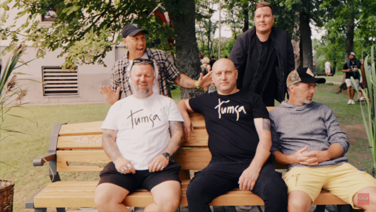 Grupa "Tumsa". Foto: ekrānuzņēmums no "YouTube" video