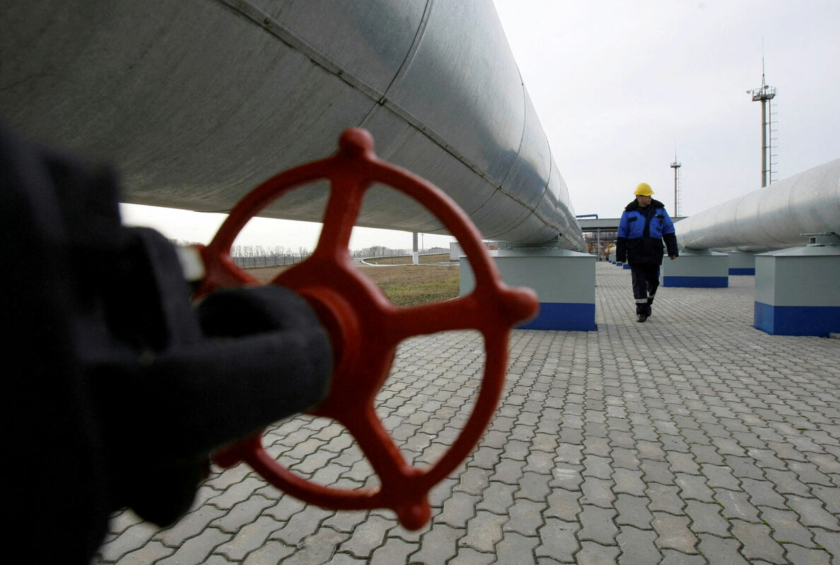 Krievijas gāzes vads. Foto: scanpix/REUTERS/Denis Sinyakov//File Photo