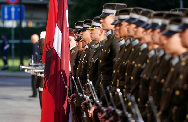 Albānijas prezidenta vizīte Latvijā. Foto: LETA