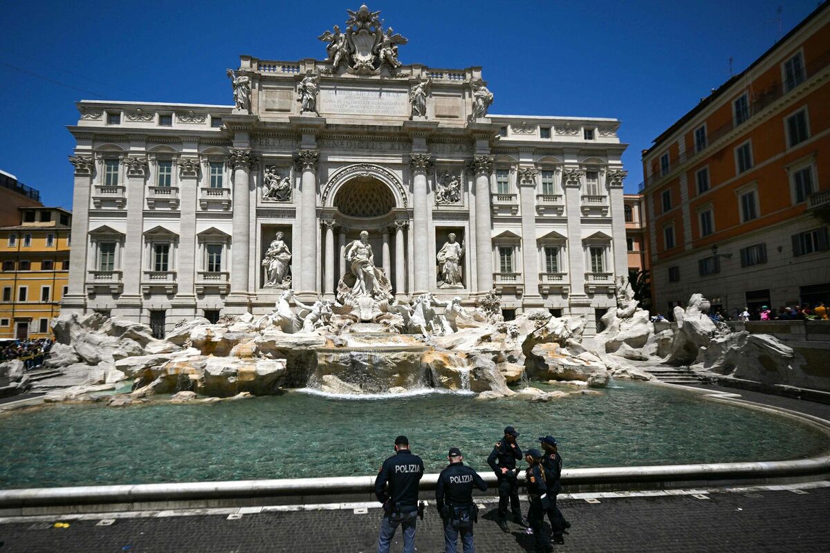 Trevī strūklaka. Foto: scanpix/Photo by Filippo MONTEFORTE / AFP