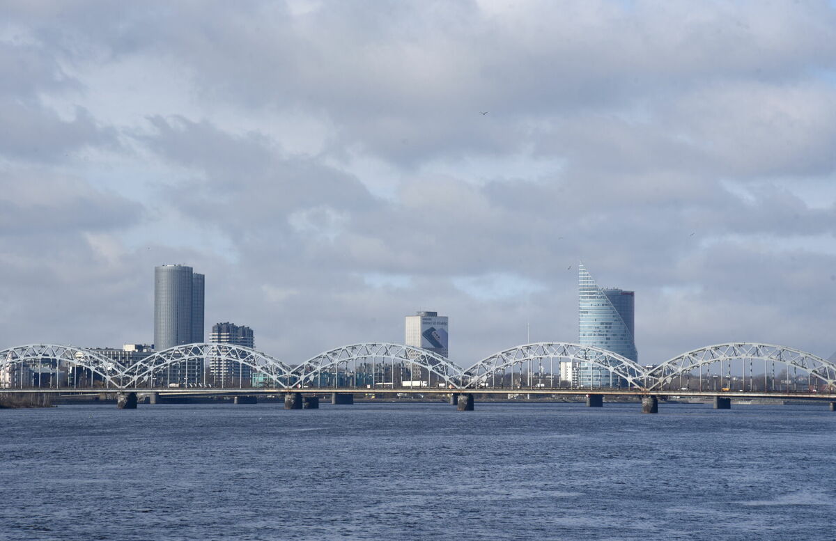 Daugava. Foto: Zane Bitere/LETA