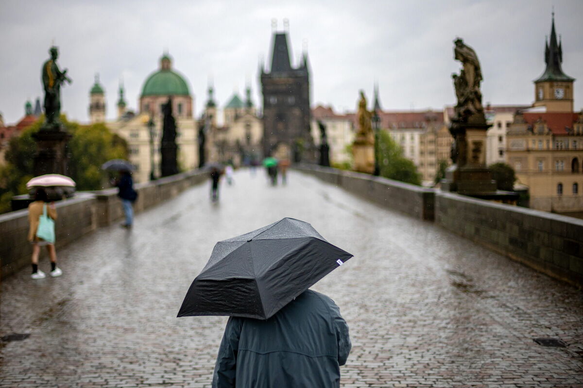 Čehijas galvaspilsēta Prāga. Foto: EPA/MARTIN DIVISEK