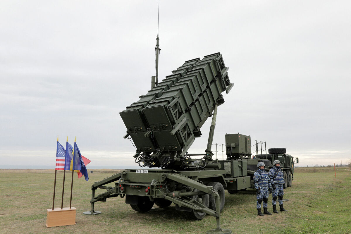 Pretgaisa aizsardzības sistēma "Patriot". Foto: George Calin via REUTERS