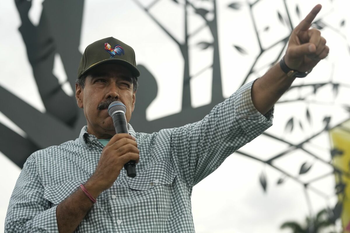 Nikolass Maduro. Foto: AP / Ariana Cubillos / Scanpix