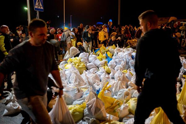 Plūdi Polijā. Foto: scanpix/Photo by Mateusz SLODKOWSKI / AFP