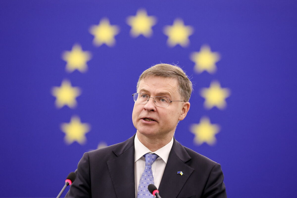 Valdis Dombrovskis. Foto: scanpix/ EPA/Teresa Suarez