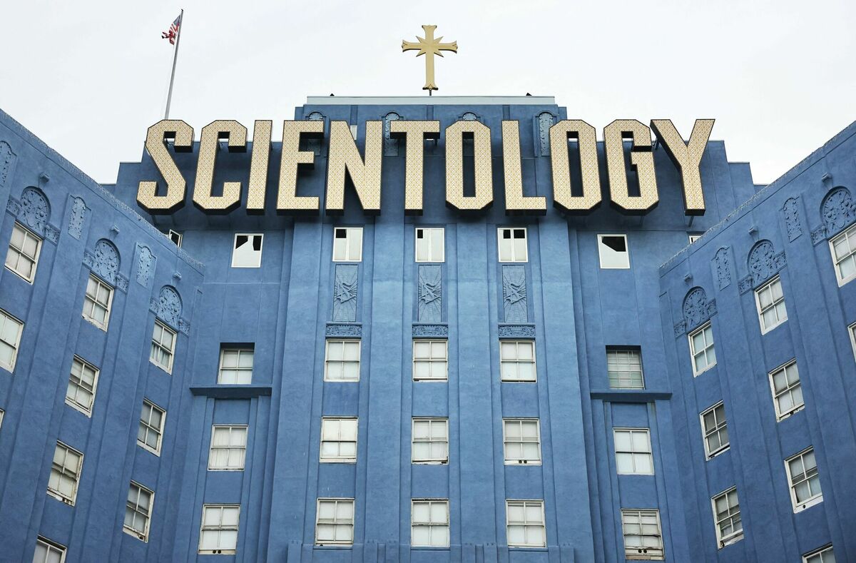 Scientoloģijas baznīca. Foto: scanpix/MARIO TAMA / GETTY IMAGES NORTH AMERICA / Getty Images via AFP