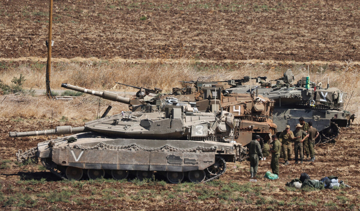 Izraēlas militārie spēki. Foto: REUTERS/Jim Urquhart/Scanpix