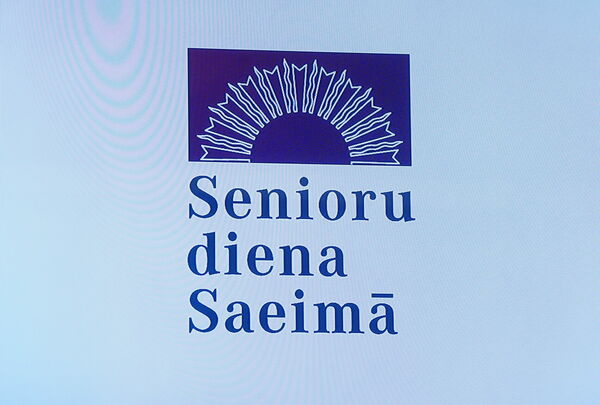 Senioru dienas pasākums Saeimā. Foto: Ieva Leiniša/LETA