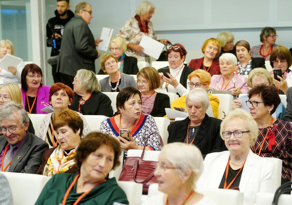 Senioru dienas pasākums Saeimā. Foto: Ieva Leiniša/LETA