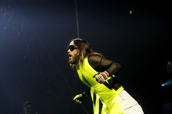 Rokgrupas "Thirty Seconds to Mars" koncerts . Foto: Zane Bitere/LETA