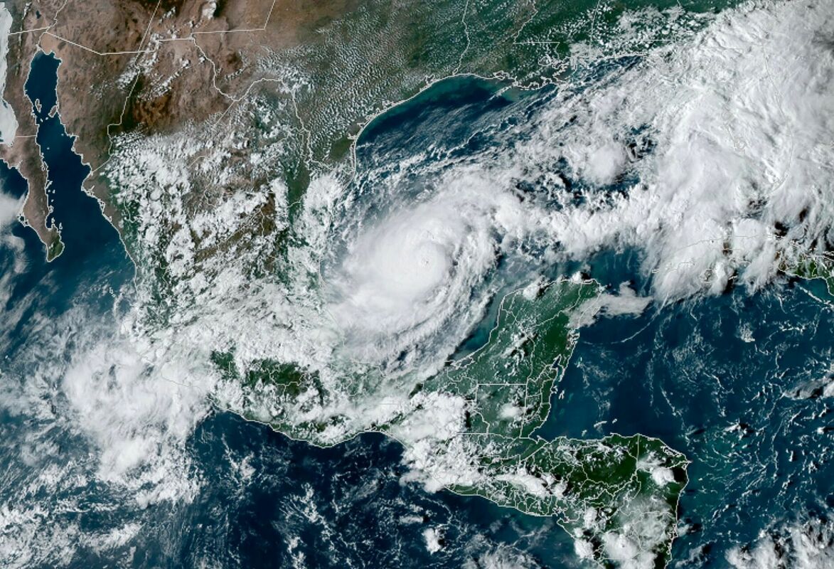 Viesuļvētra Miltons. Foto: scanpix/NOAA / AFP