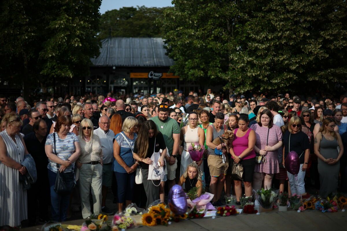 Piemiņas vieta Soutportā. Foto: EPA/ADAM VAUGHAN/Scanpix