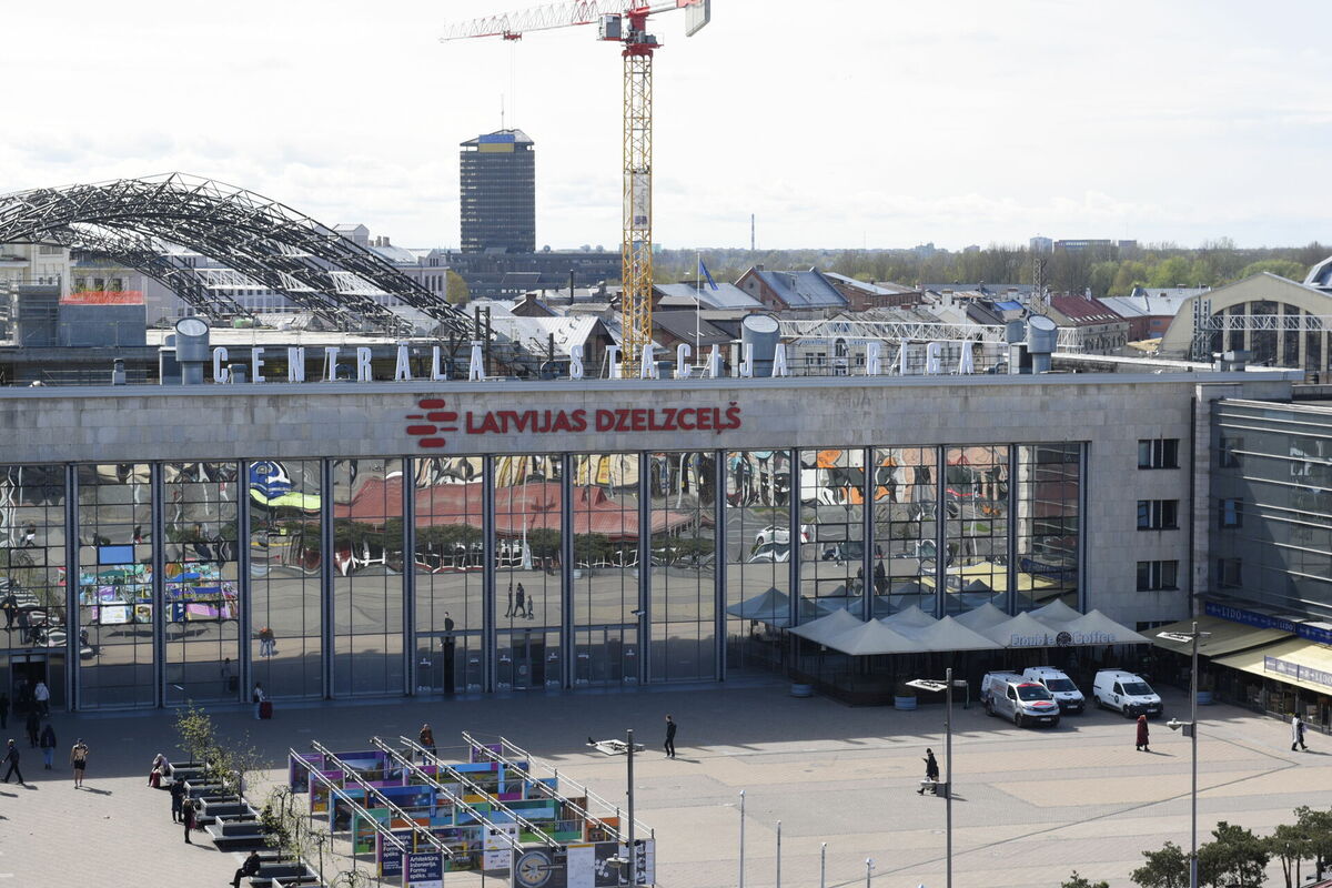 Rīgas Centrālā dzelzceļa stacija. Foto: Sintija Zandersone/LETA