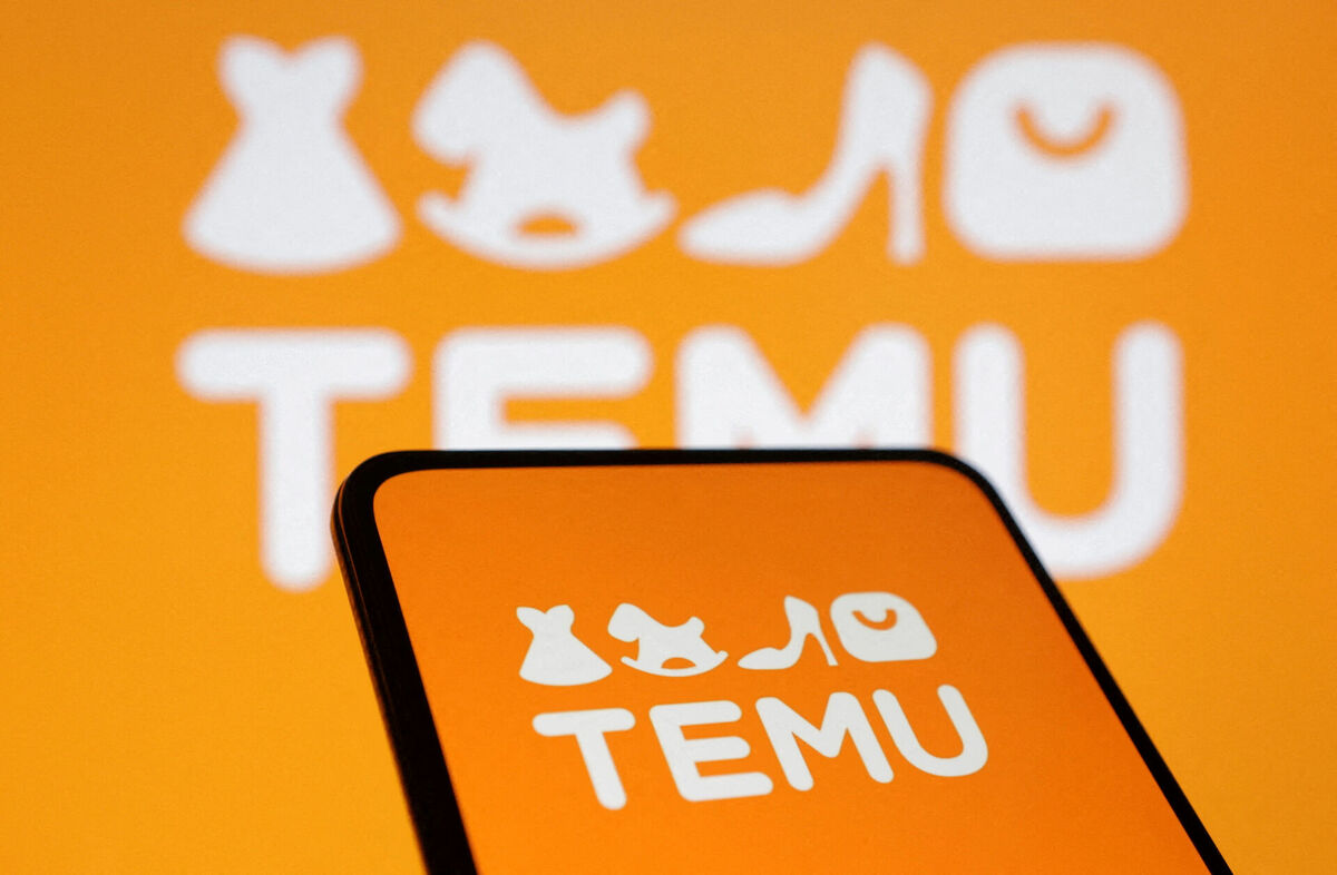 "Temu" logo. Foto: REUTERS/Dado Ruvic