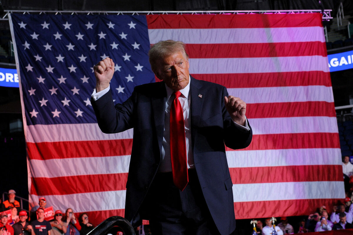 Donalds Tramps. Foto:  REUTERS/Brian Snyder/Scanpix