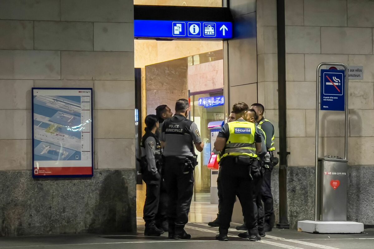 Policija stacijā, ilustratīvs attēls. Foto: scanpix/ Elodie LE MAOU / AFP