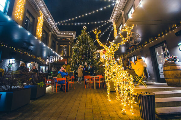 Viļņa Ziemassvētkos. Foto: GoVilnius pulicitātes attēls