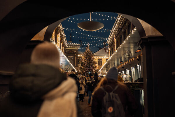 Viļņa Ziemassvētkos. Foto: GoVilnius pulicitātes attēls