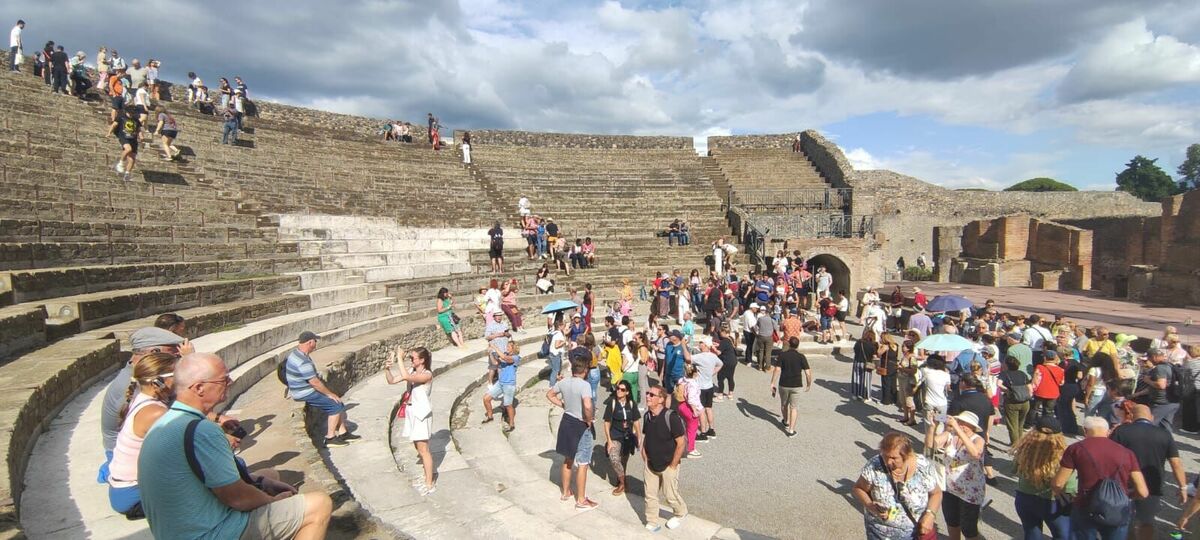 Pompeju arheoloģiskais parks. Foto: 1188.lv redakcija