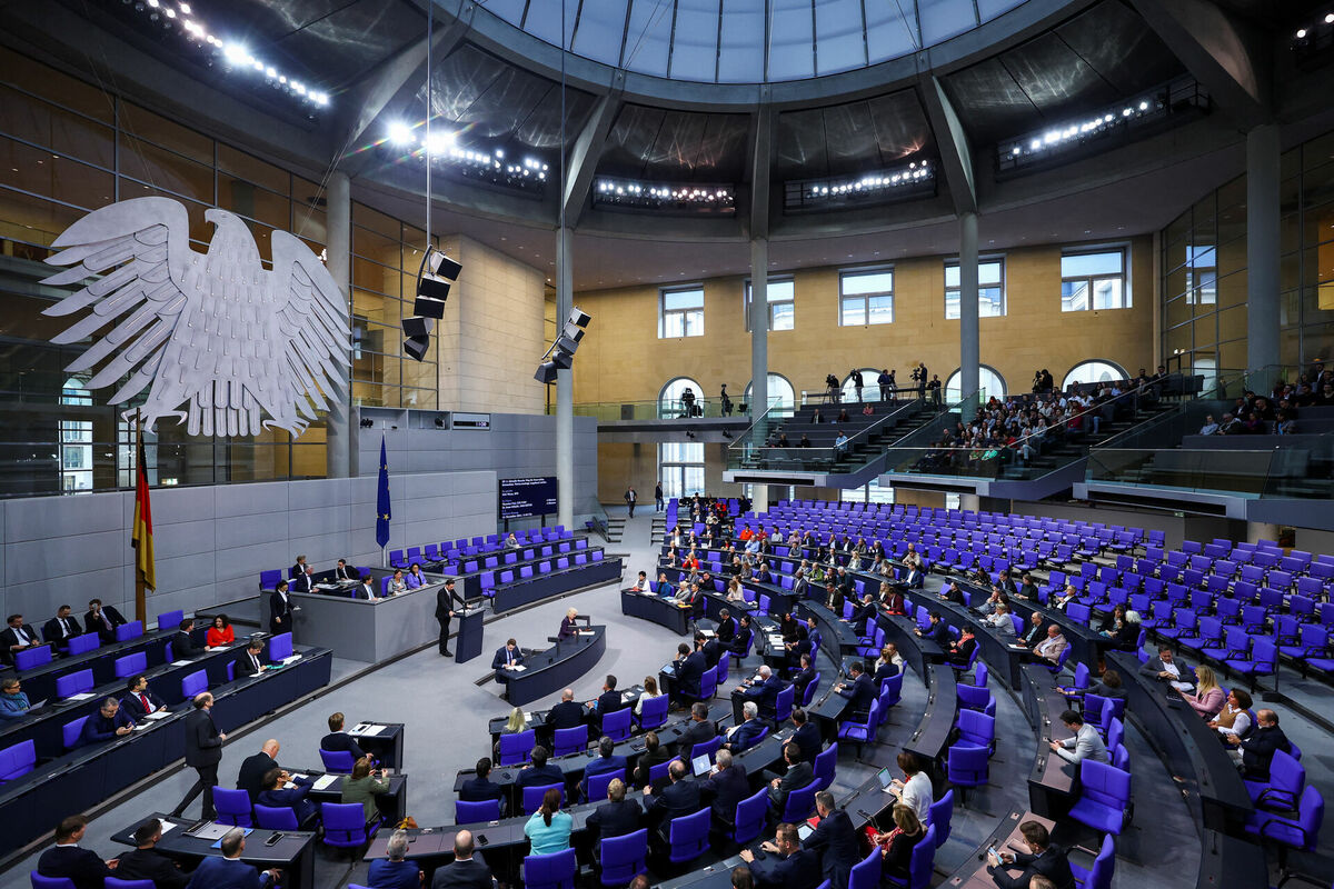 Vācijas parlamenta ēka Berlīnē. Foto: REUTERS/Lisi Niesner